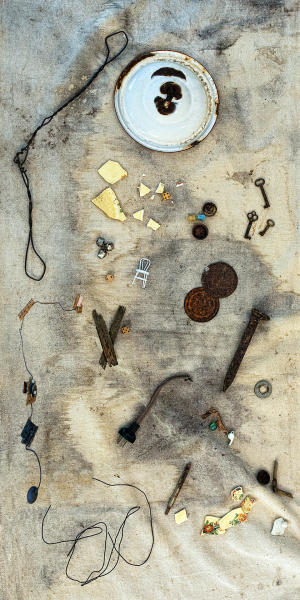 Relics--Assemblage-found objects
