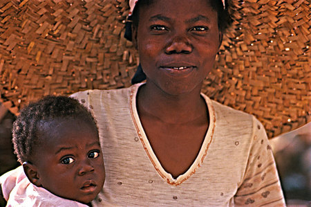 Market Woman and Baby