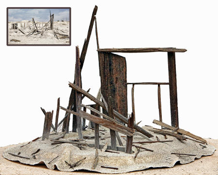 Reclaimed--Sculpture-found objects