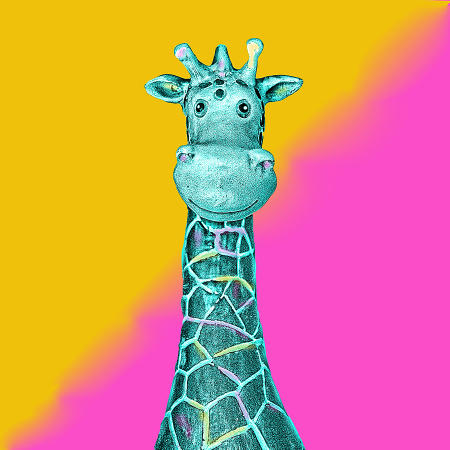 Smiling Giraffe 