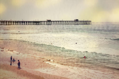 Beach by the Pier