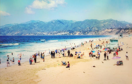 On a Winters Day, Santa Monica Beach #2